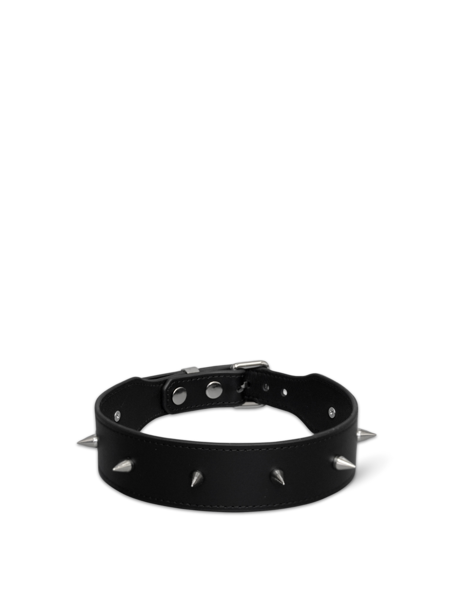 Spike Leather Choker