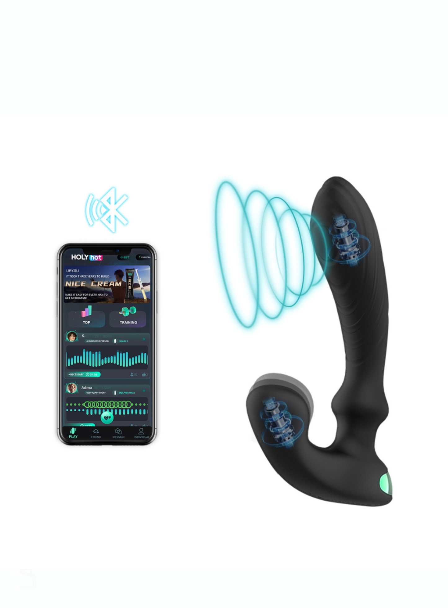 G Explorer Bluetooth App⁺ Vibrator